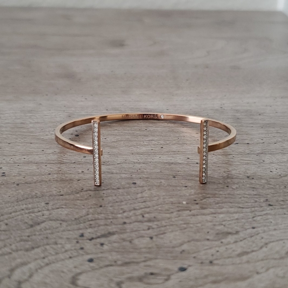 Michael Kors Rose Gold Bangle - Picture 2 of 6